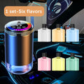 Diffuseur d'Arômes Intelligent pour Voiture – Rechargeable, 5 Modes & Lumière Ambiance