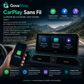 Écran voiture 10,26″ CarPlay sans fil & Android Auto
